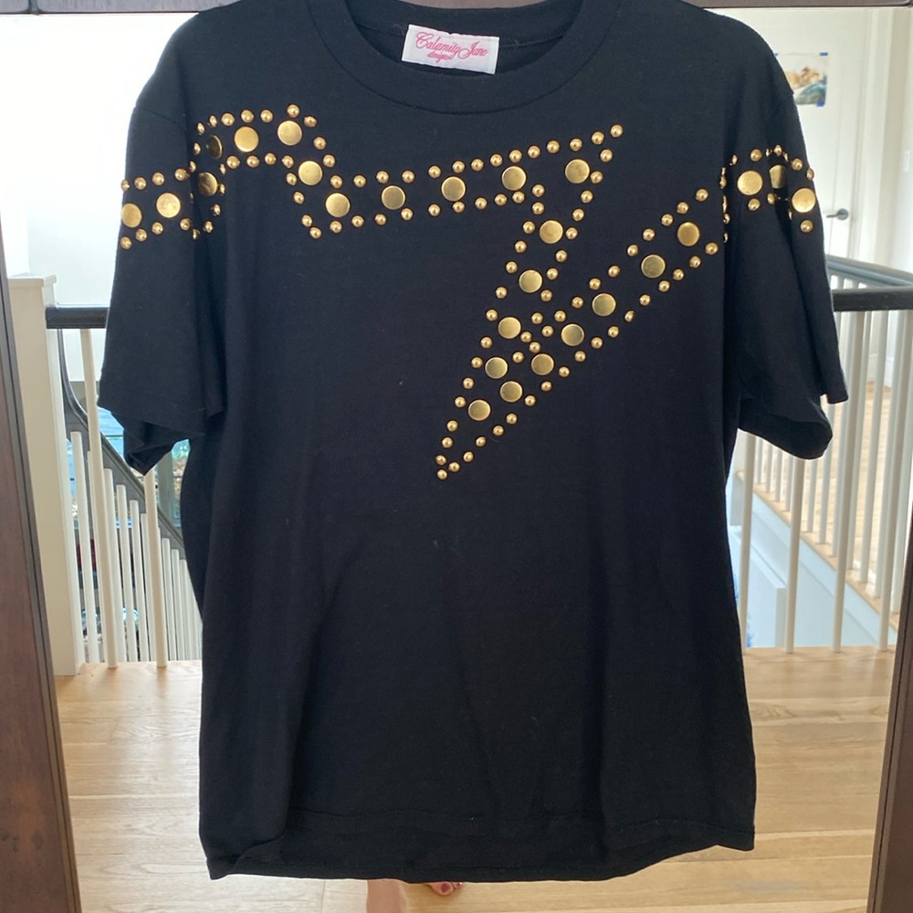 Vintage studded tee